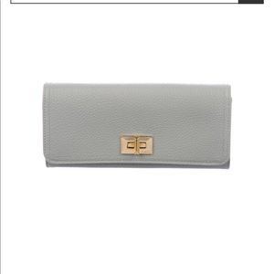 Emilio Pucci turn-lock wallet grey